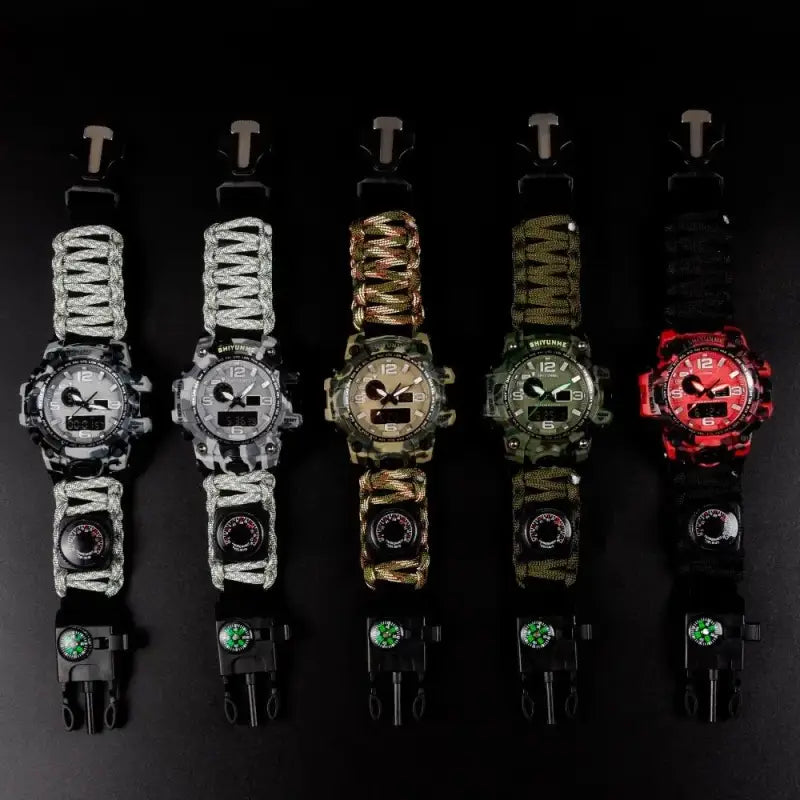 Montre militaire tactique robuste