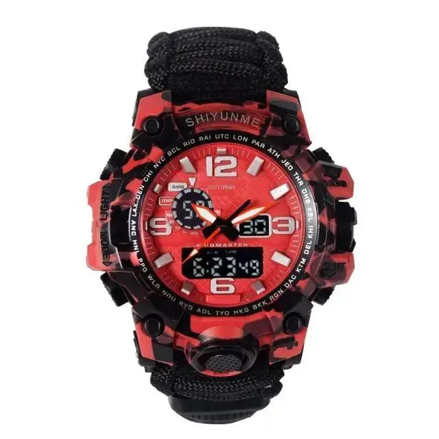 Montre militaire tactique robuste
