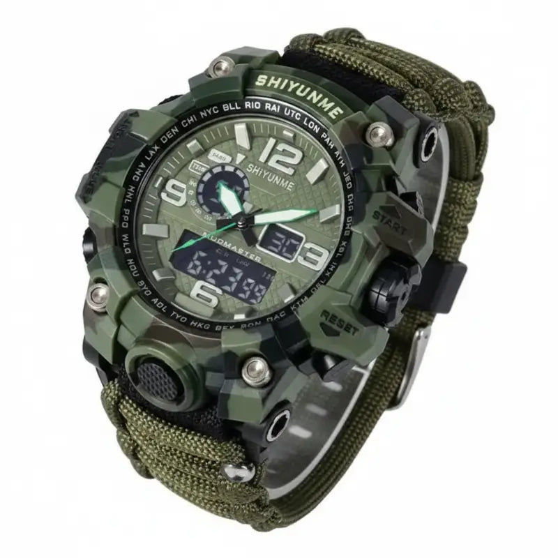 Montre militaire tactique robuste