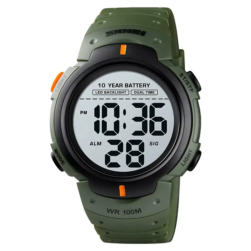 Montre outdoor chronomètre étanche basique