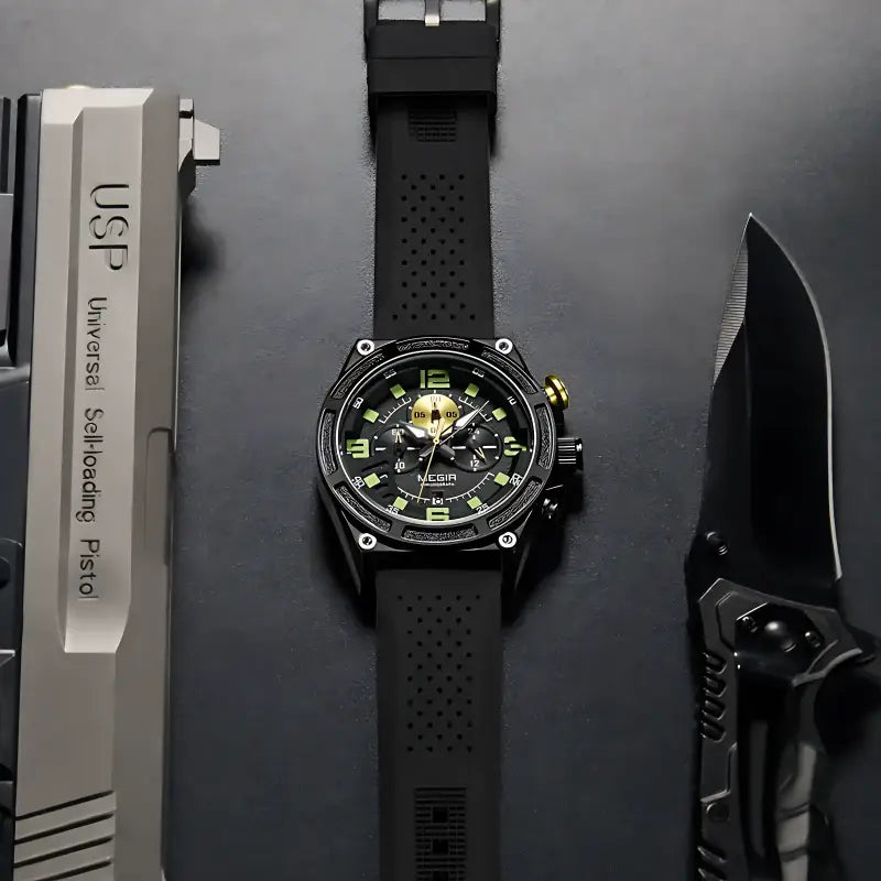 Montre randonnée aiguille quartz outdoor