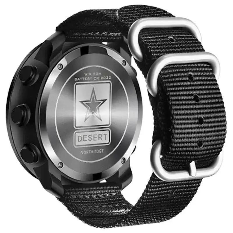 Montre randonnée multifonction cadran xl