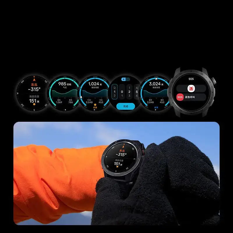 Montre sport cardio étanche 30m basique