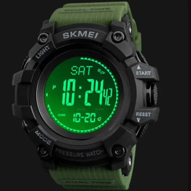 Montre sport militaire multifonction boussole