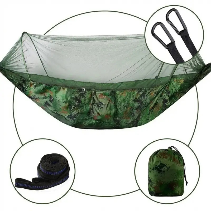 Moustiquaire pour hamac compact randonnée