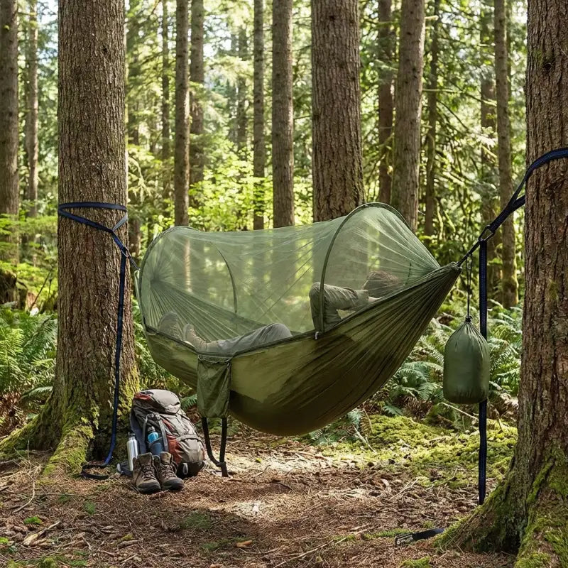 Moustiquaire pour hamac compact randonnée