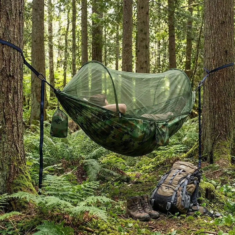 Moustiquaire pour hamac compact randonnée