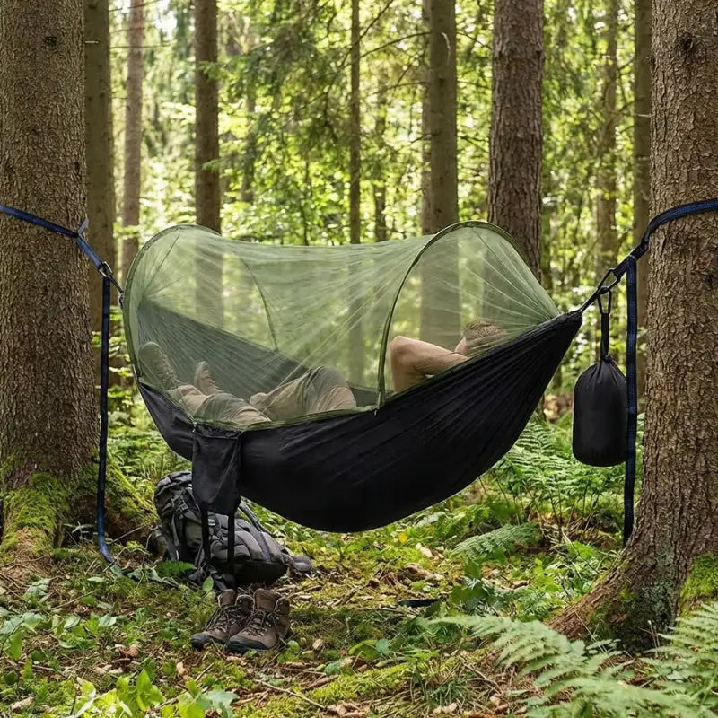 Moustiquaire pour hamac compact randonnée