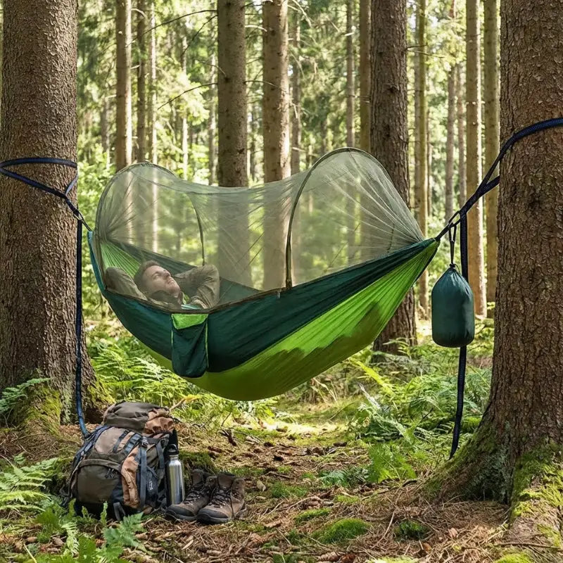 Moustiquaire pour hamac compact randonnée