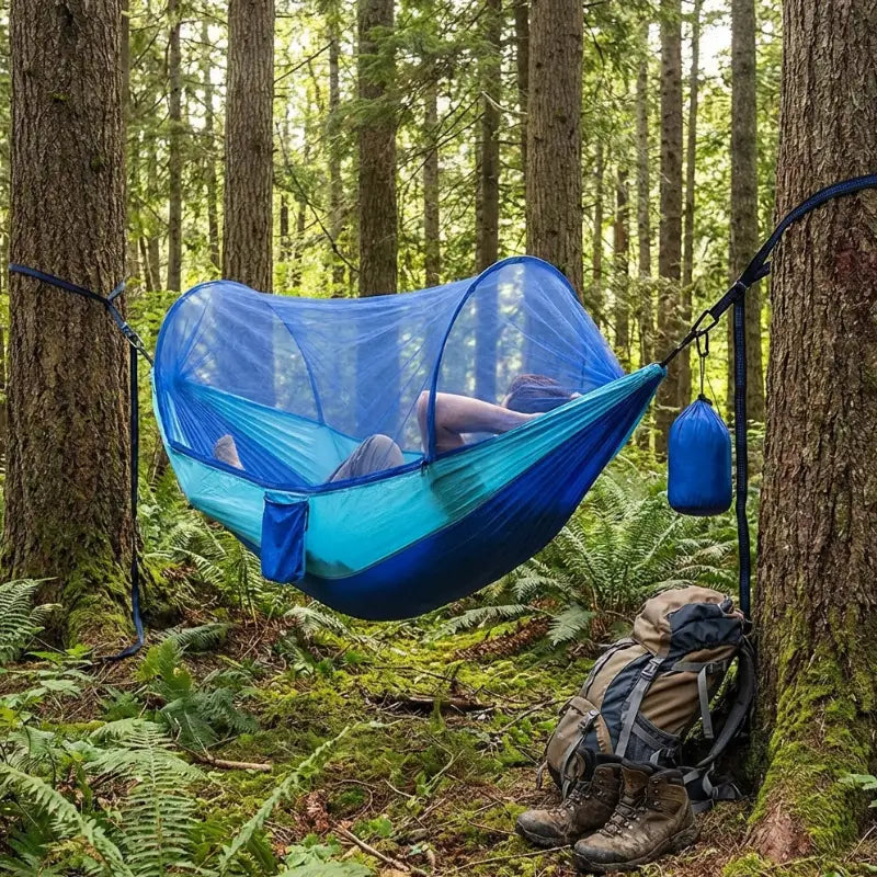 Moustiquaire pour hamac compact randonnée