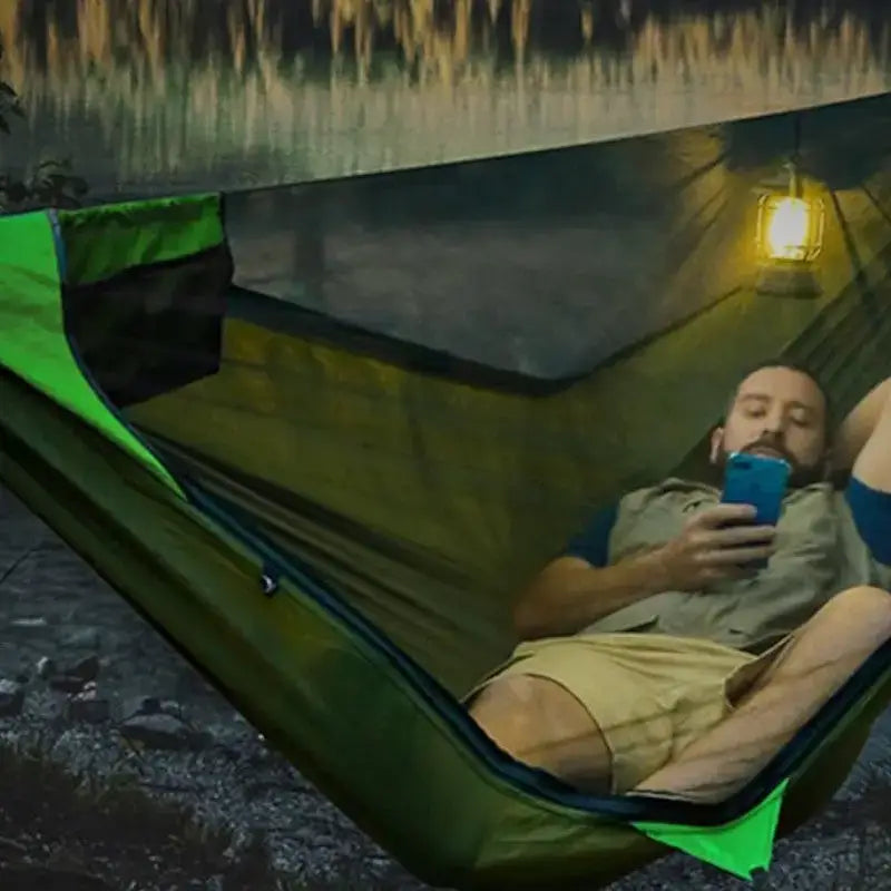 Moustiquaire pour hamac professionnel plein air