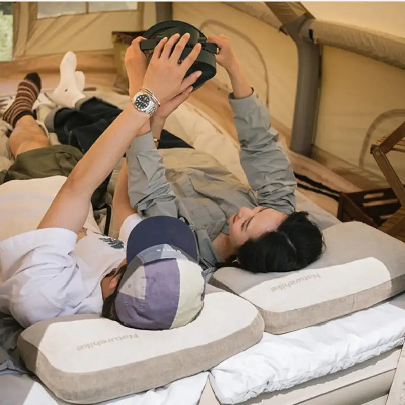 Oreiller camping confort mousse