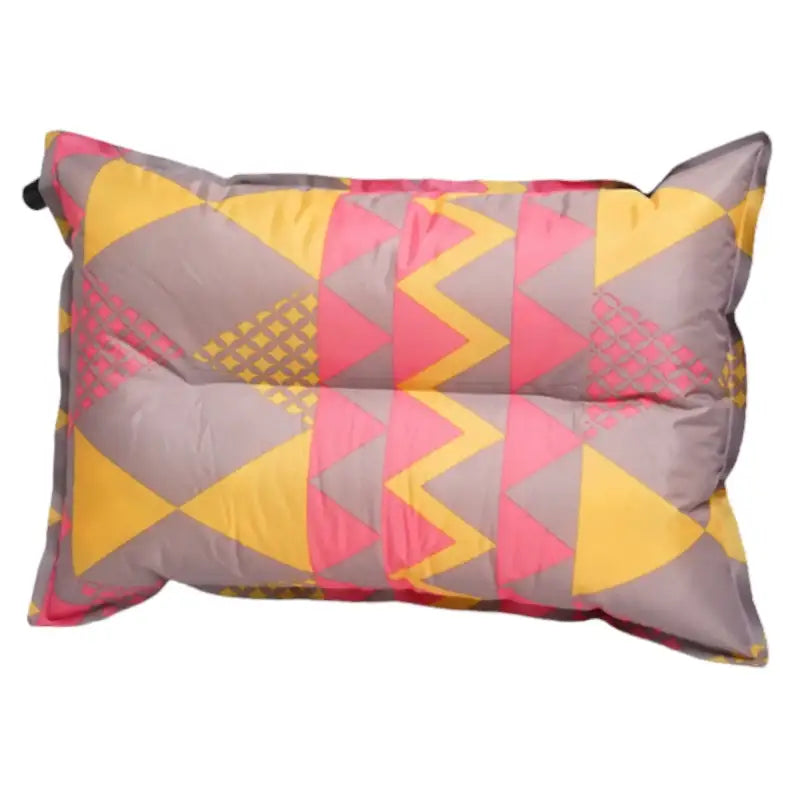 Oreiller camping mousse pvc coloré