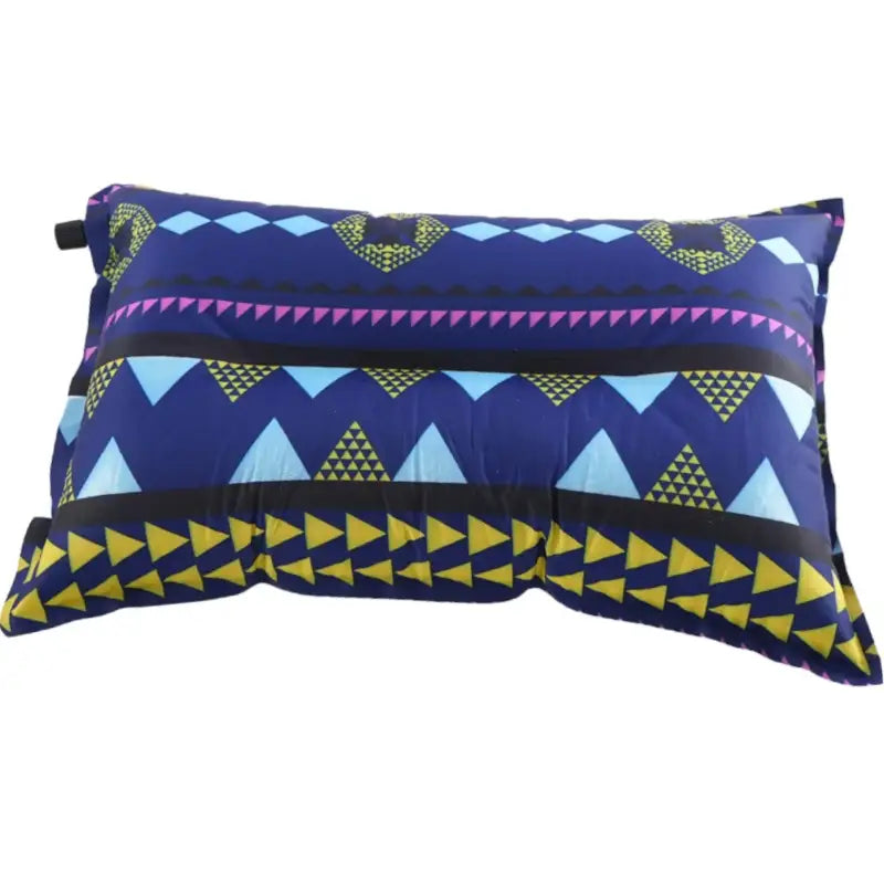 Oreiller camping mousse pvc coloré