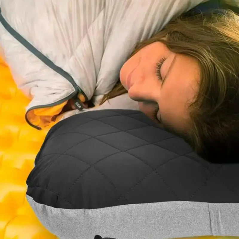 Oreiller de camping trekking nature