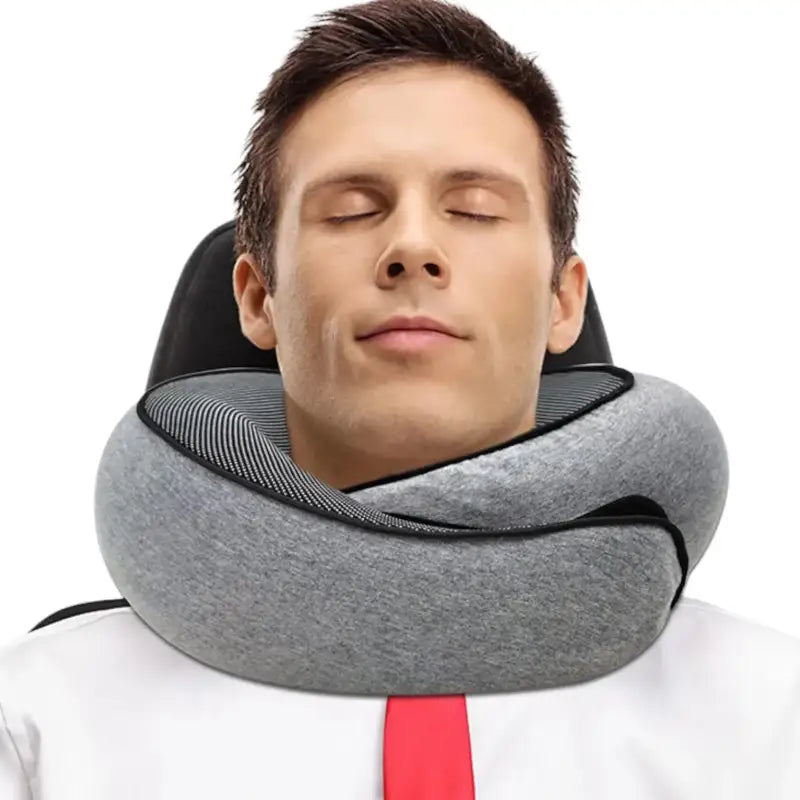 Oreiller voyage nuque ergonomique mémoire forme