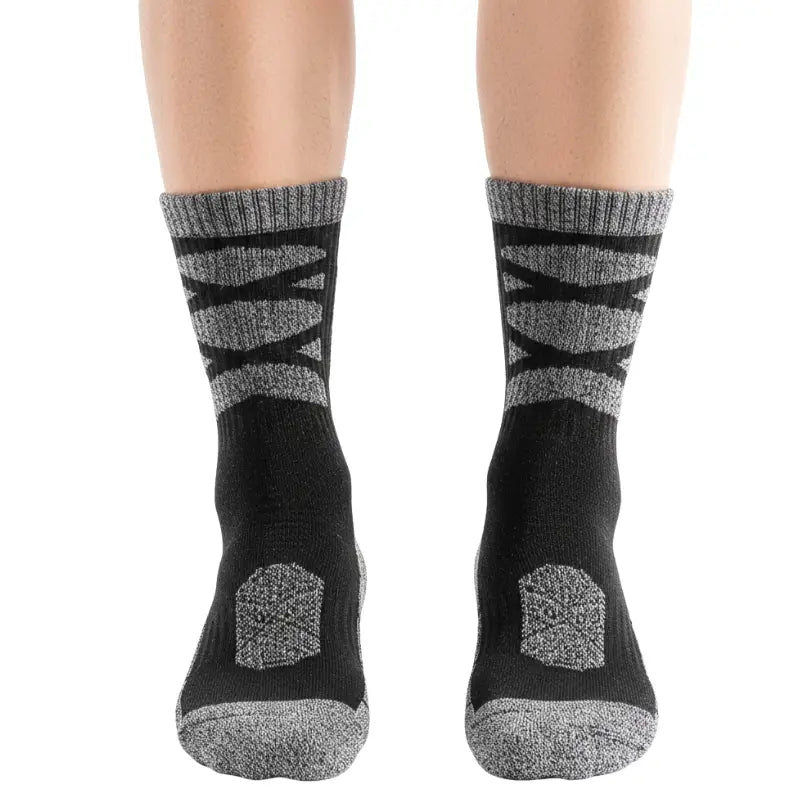 Pack 5 chaussettes randonnée coton mixte