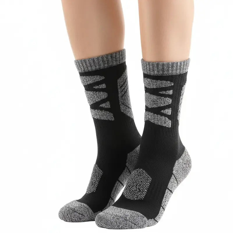 Pack 5 chaussettes randonnée coton mixte
