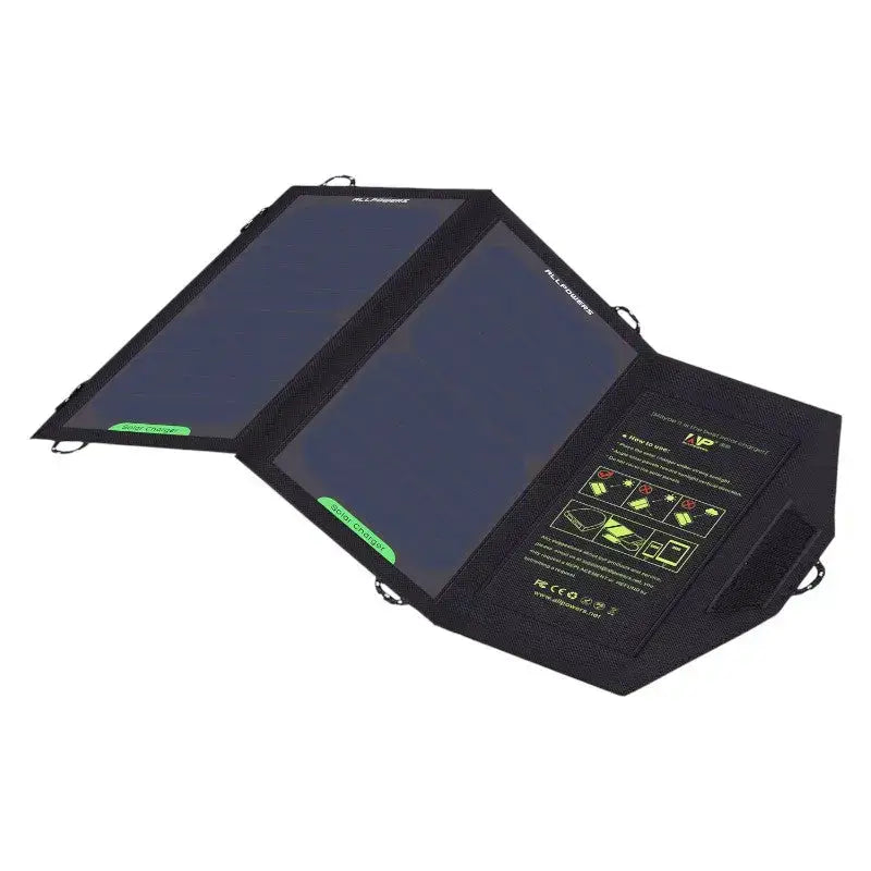 Panneau solaire pliable charge directe