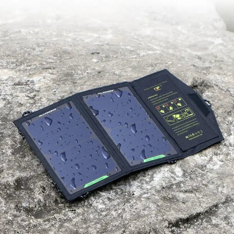 Panneau solaire pliable charge directe