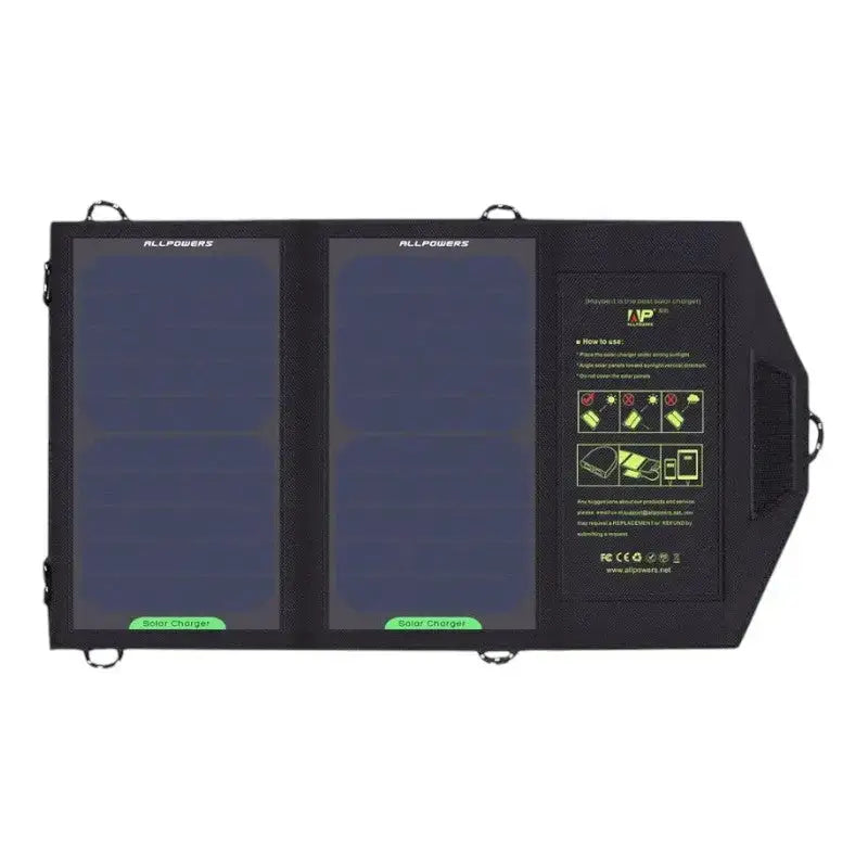 Panneau solaire pliable charge directe