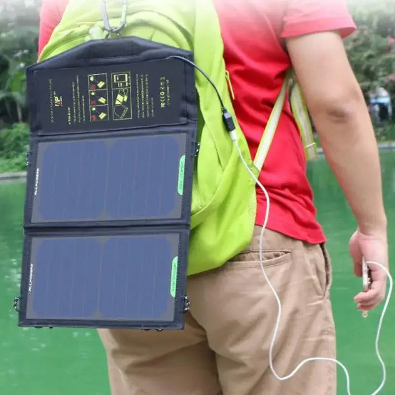 Panneau solaire pliable charge directe