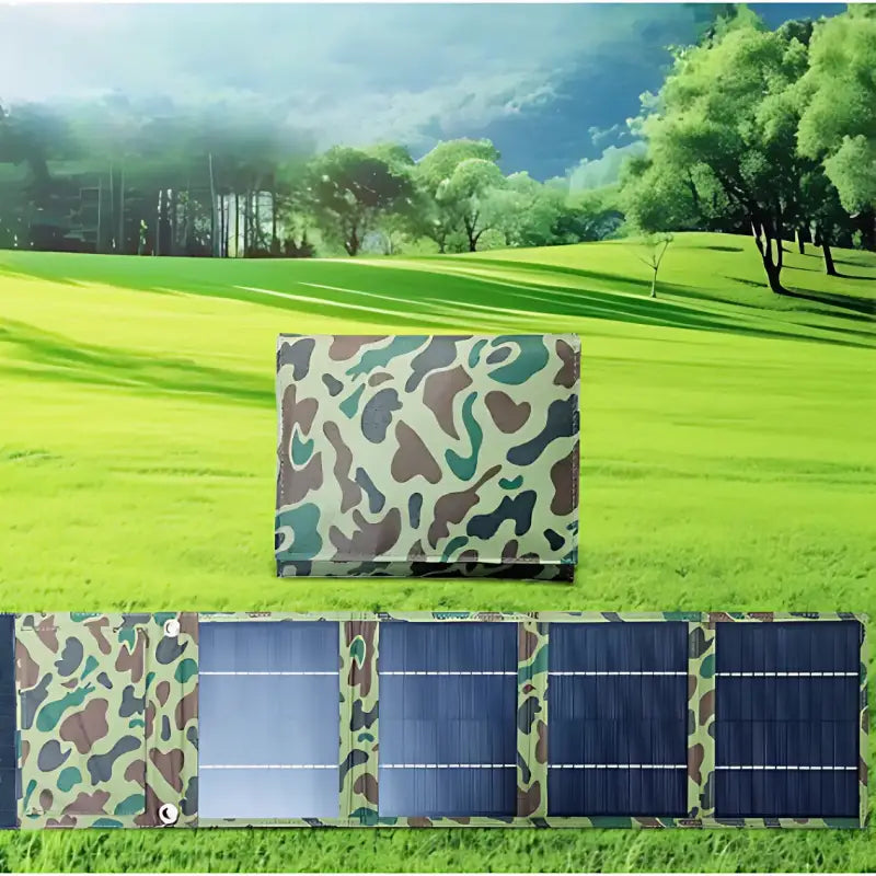 Panneau solaire randonnée 12w portable