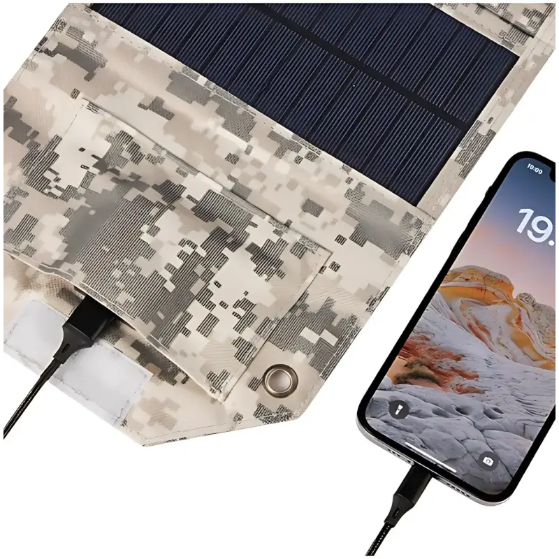 Panneau solaire randonnée 8w compact