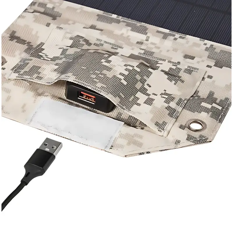 Panneau solaire randonnée 8w compact