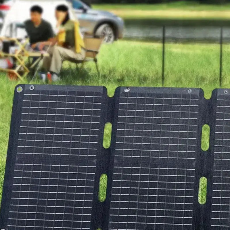 Panneau solaire randonnée robuste léger