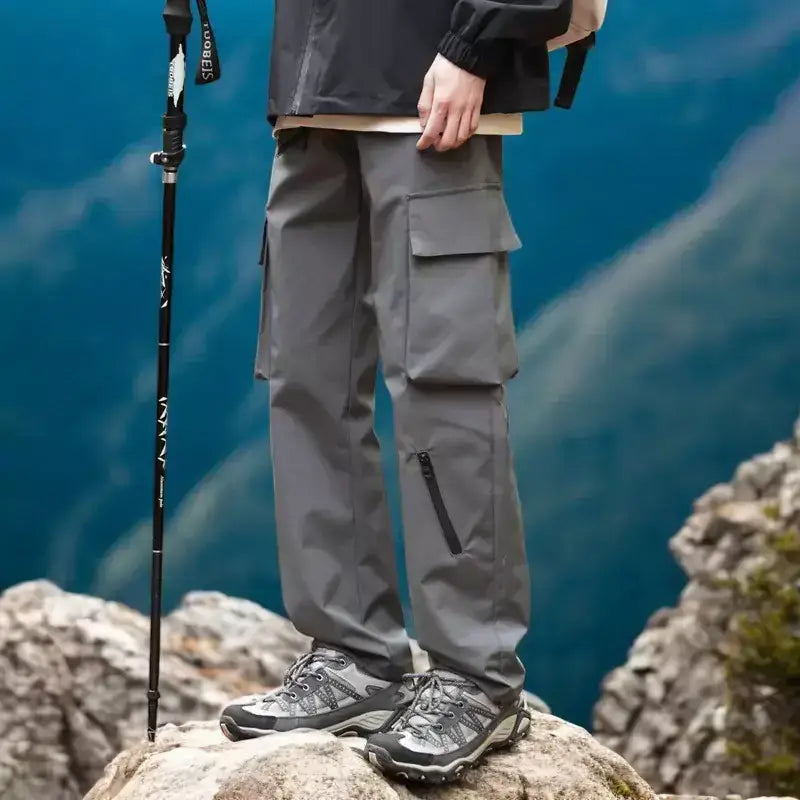 Pantalon homme de randonnée style cargo