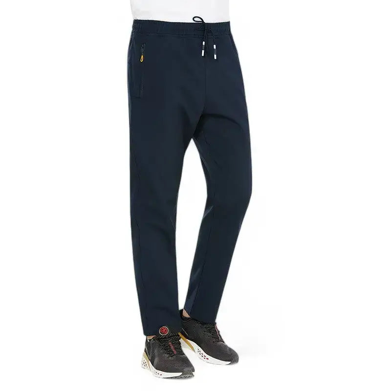 Pantalon imperméable loisir outdoor doublure polaire cordon serrage softshell