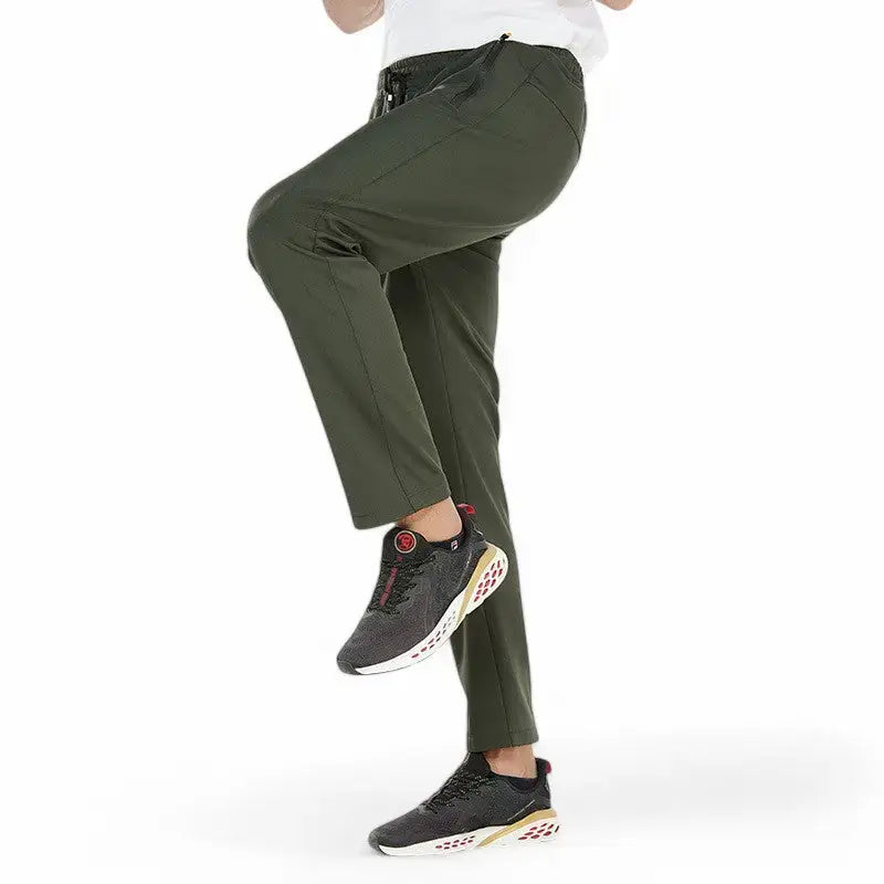 Pantalon imperméable loisir outdoor doublure polaire cordon serrage softshell