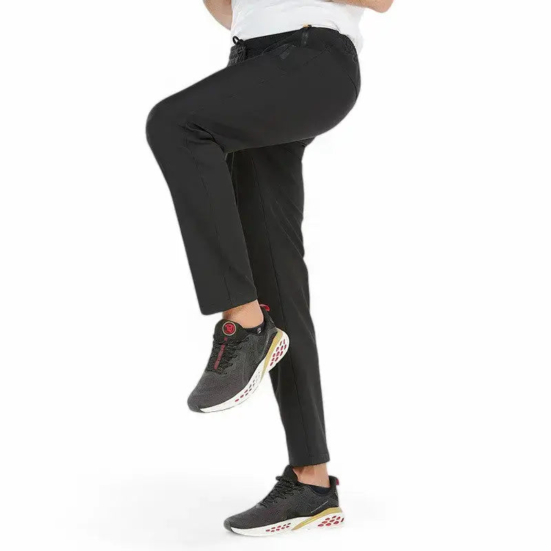 Pantalon imperméable loisir outdoor doublure polaire cordon serrage softshell