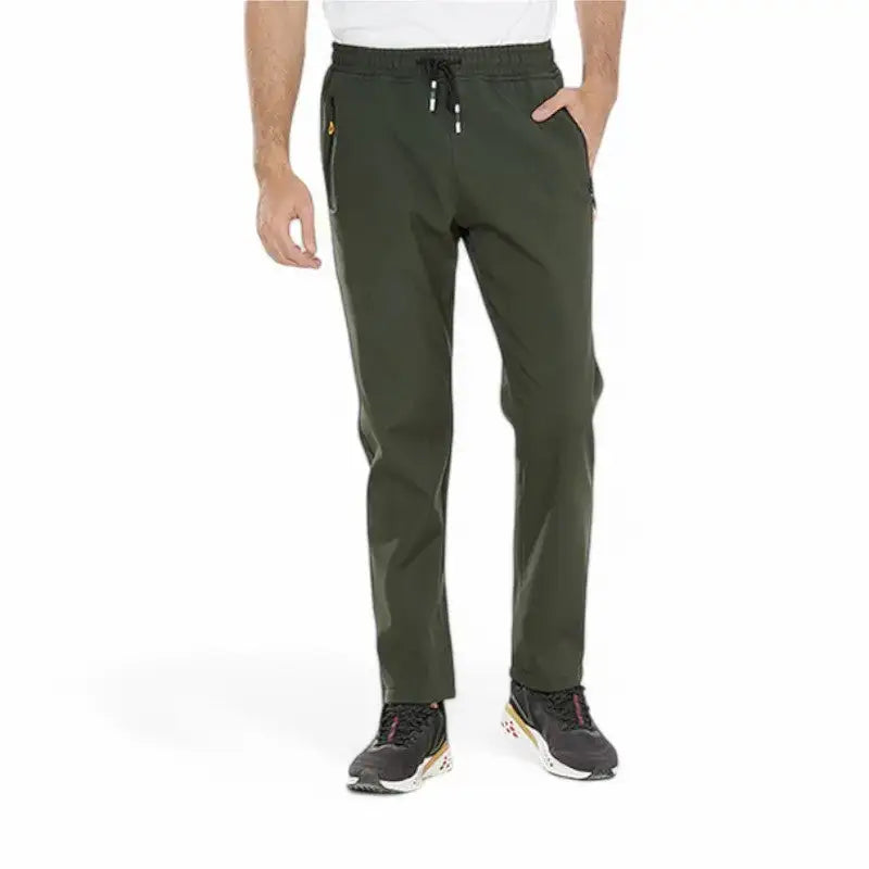 Pantalon imperméable loisir outdoor doublure polaire cordon serrage softshell