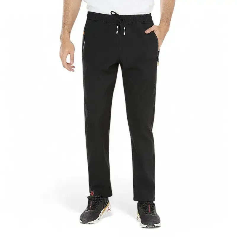 Pantalon imperméable loisir outdoor doublure polaire cordon serrage softshell