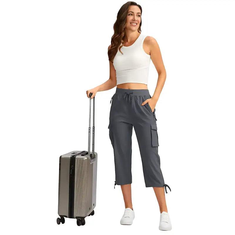 Pantalon de randonnée femme 3/4