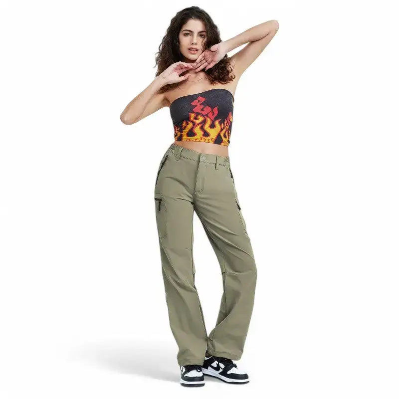 Pantalon randonnée femme 4 poches pratique