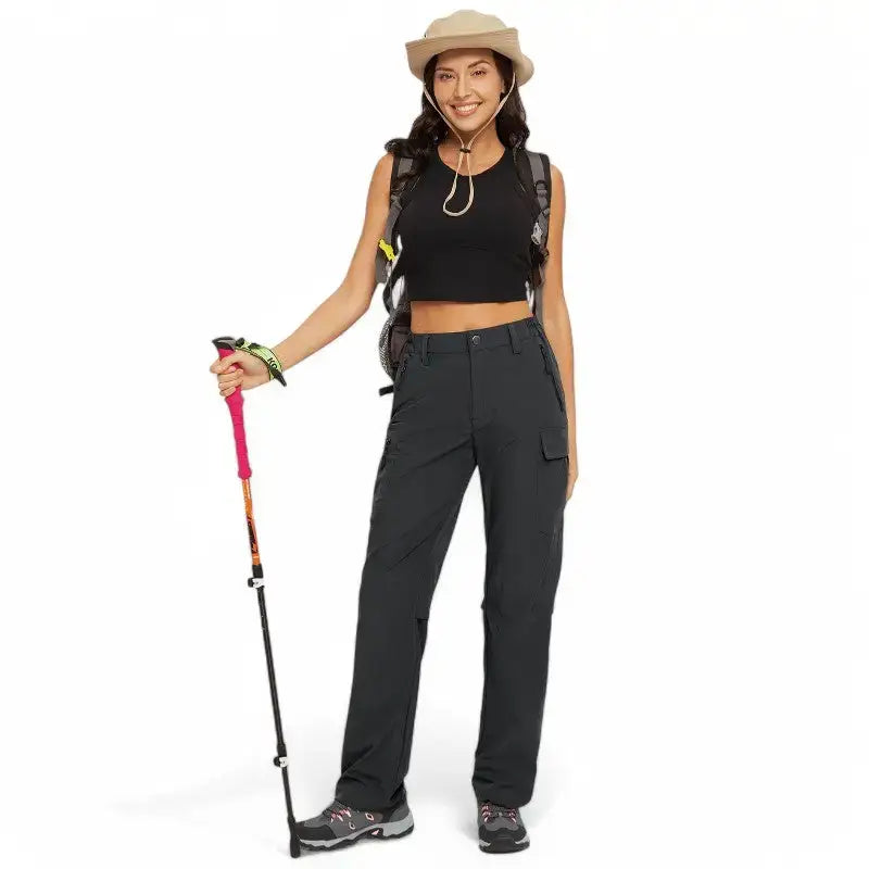 Pantalon randonnée femme 4 poches pratique
