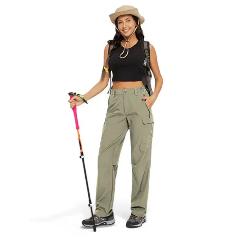 Pantalon randonnée femme 4 poches pratique