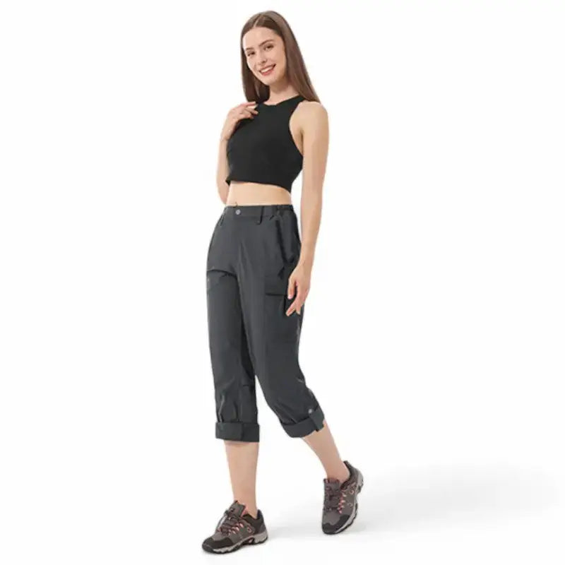 Pantalon randonnée femme 4 poches pratique