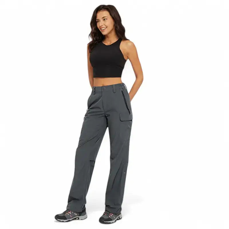 Pantalon randonnée femme 4 poches pratique