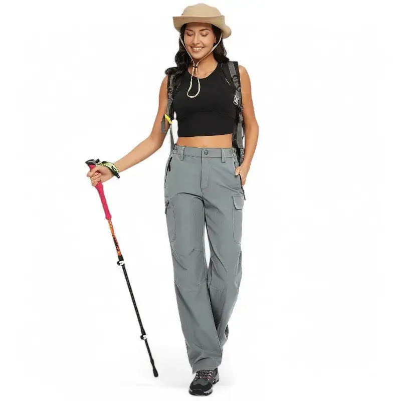 Pantalon randonnée femme 4 poches pratique