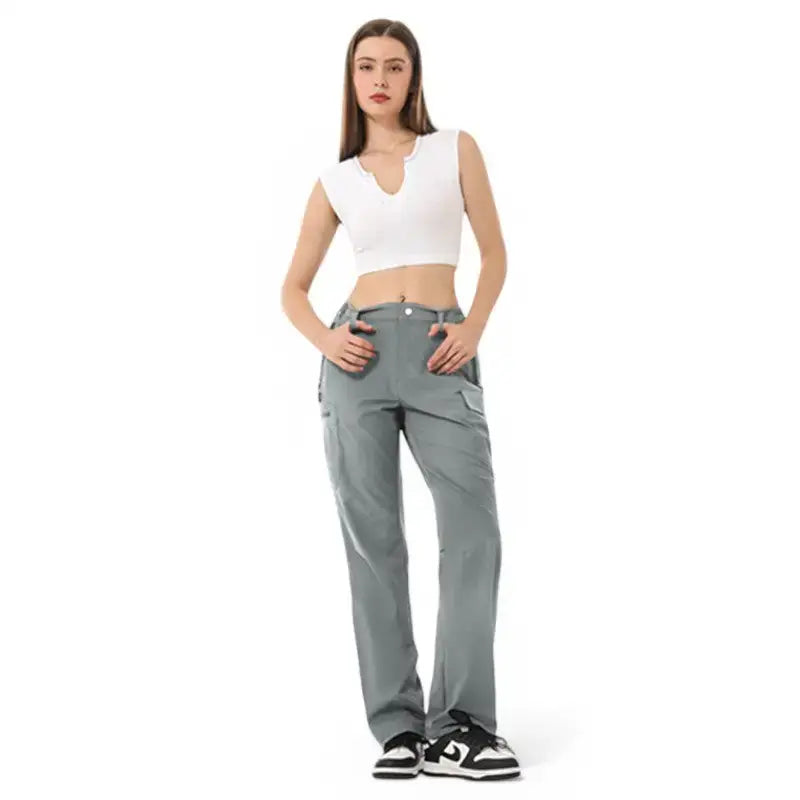 Pantalon randonnée femme 4 poches pratique