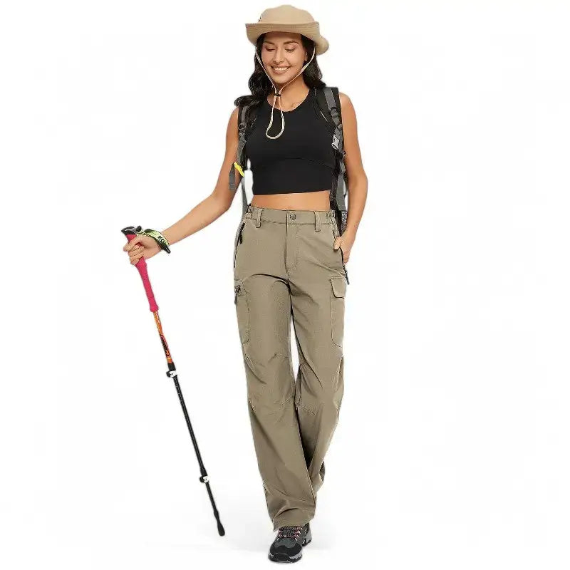 Pantalon randonnée femme 4 poches pratique