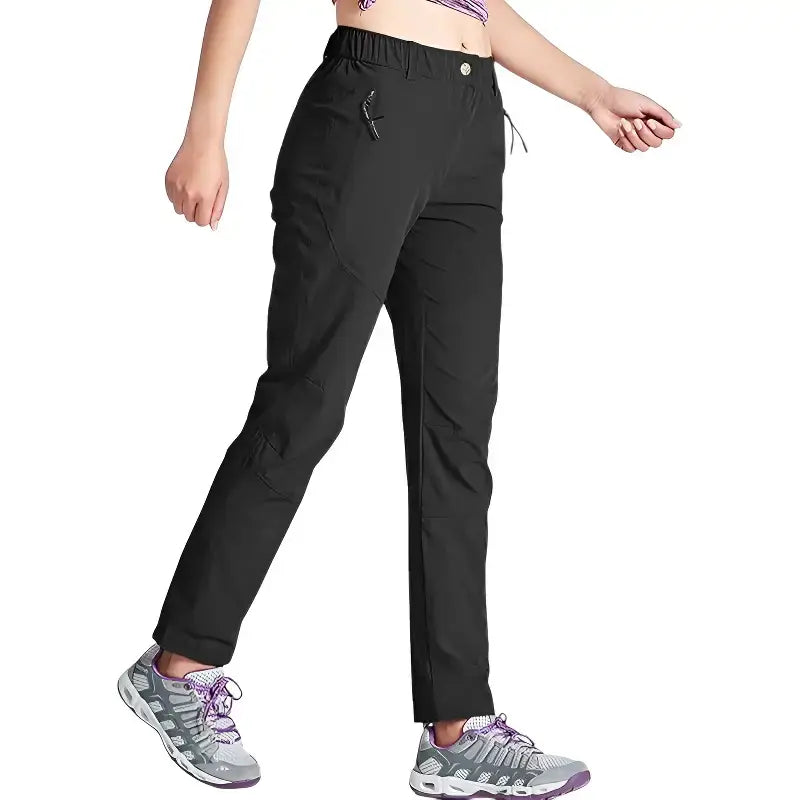 Pantalon randonnée femme violet respirant