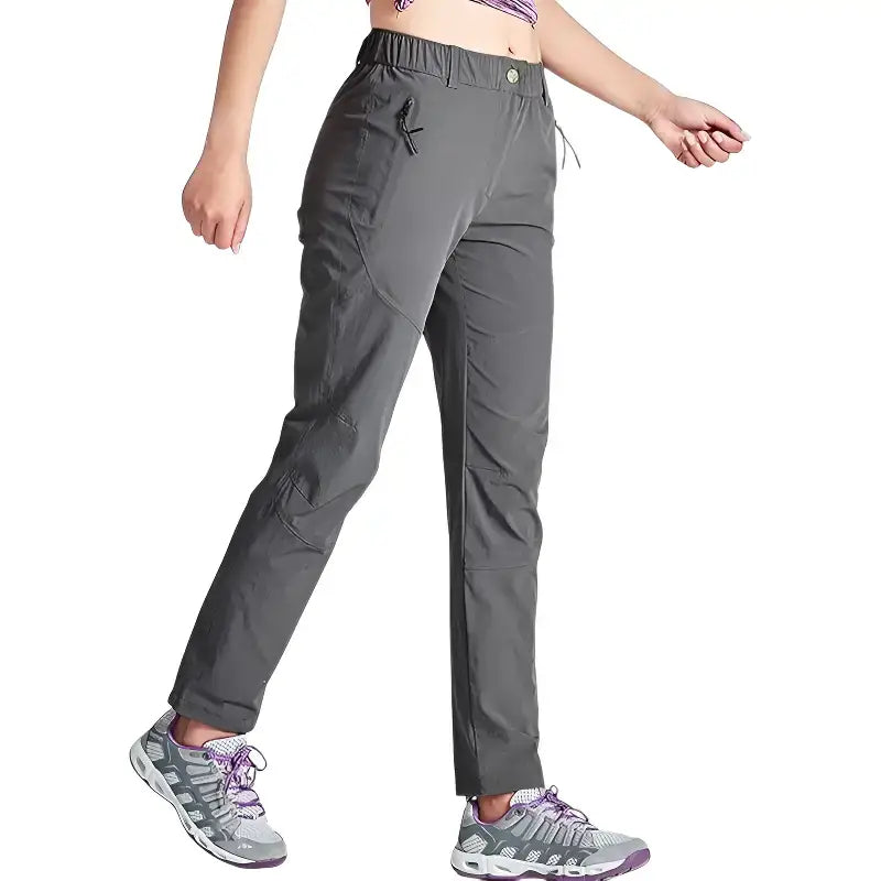 Pantalon randonnée femme violet respirant