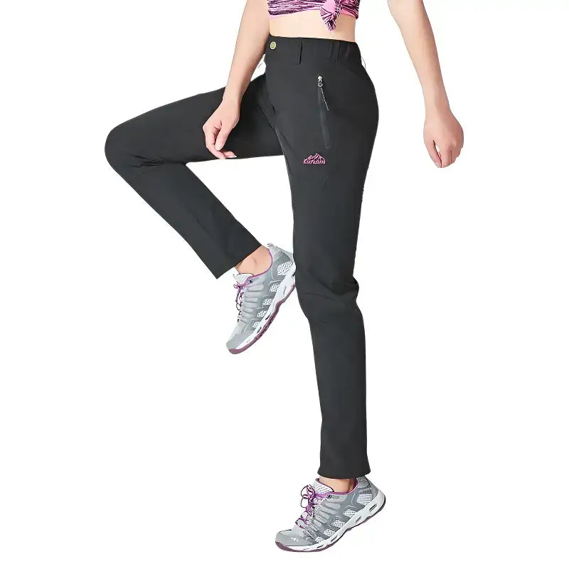Pantalon randonnée femme violet respirant