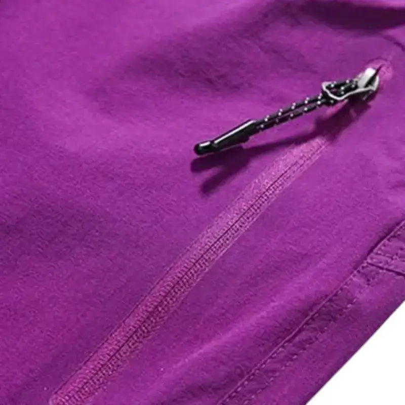 Pantalon randonnée femme violet respirant