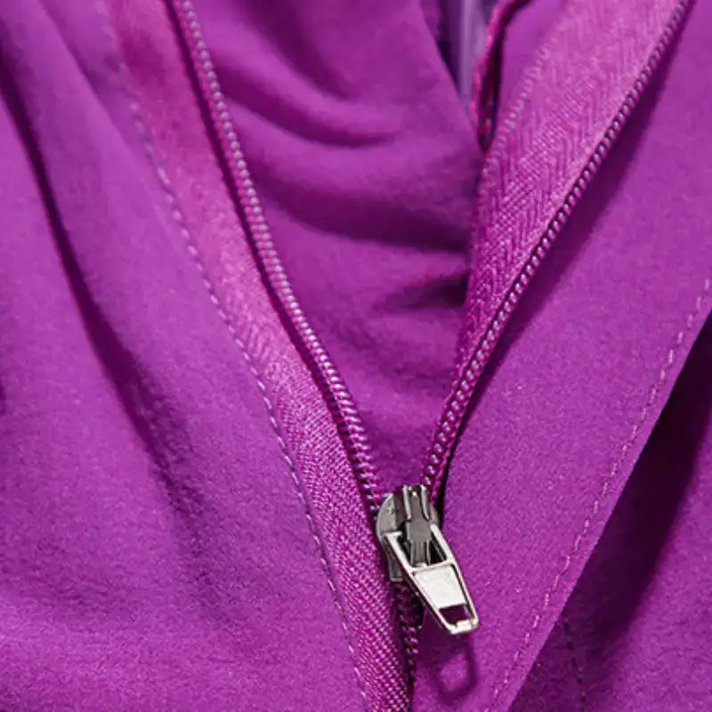 Pantalon randonnée femme violet respirant